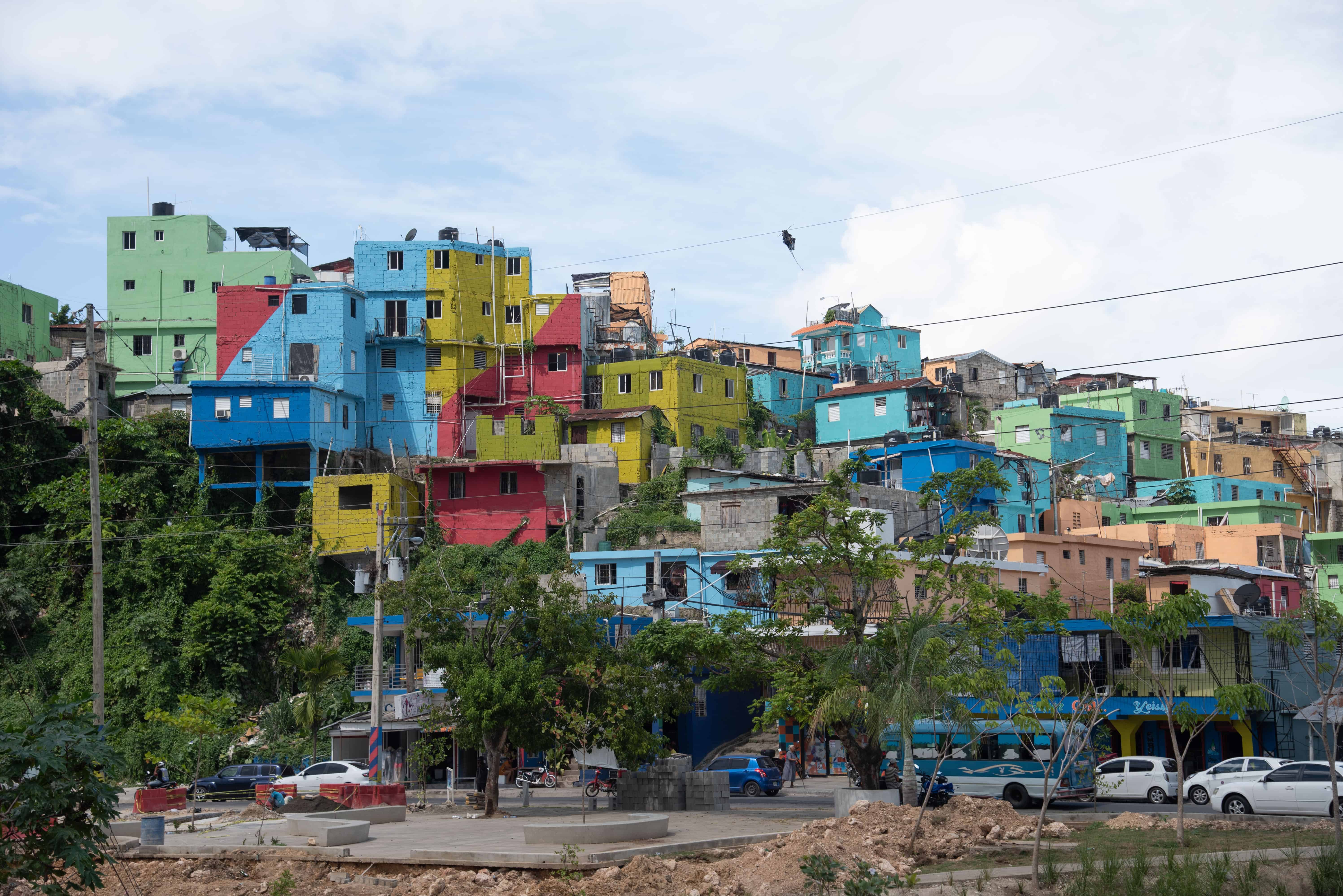 Las casas del entorno ya fueron pintadas.