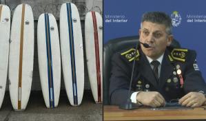 Incautan en Uruguay cocaína en tablas de surf con destino a Europa