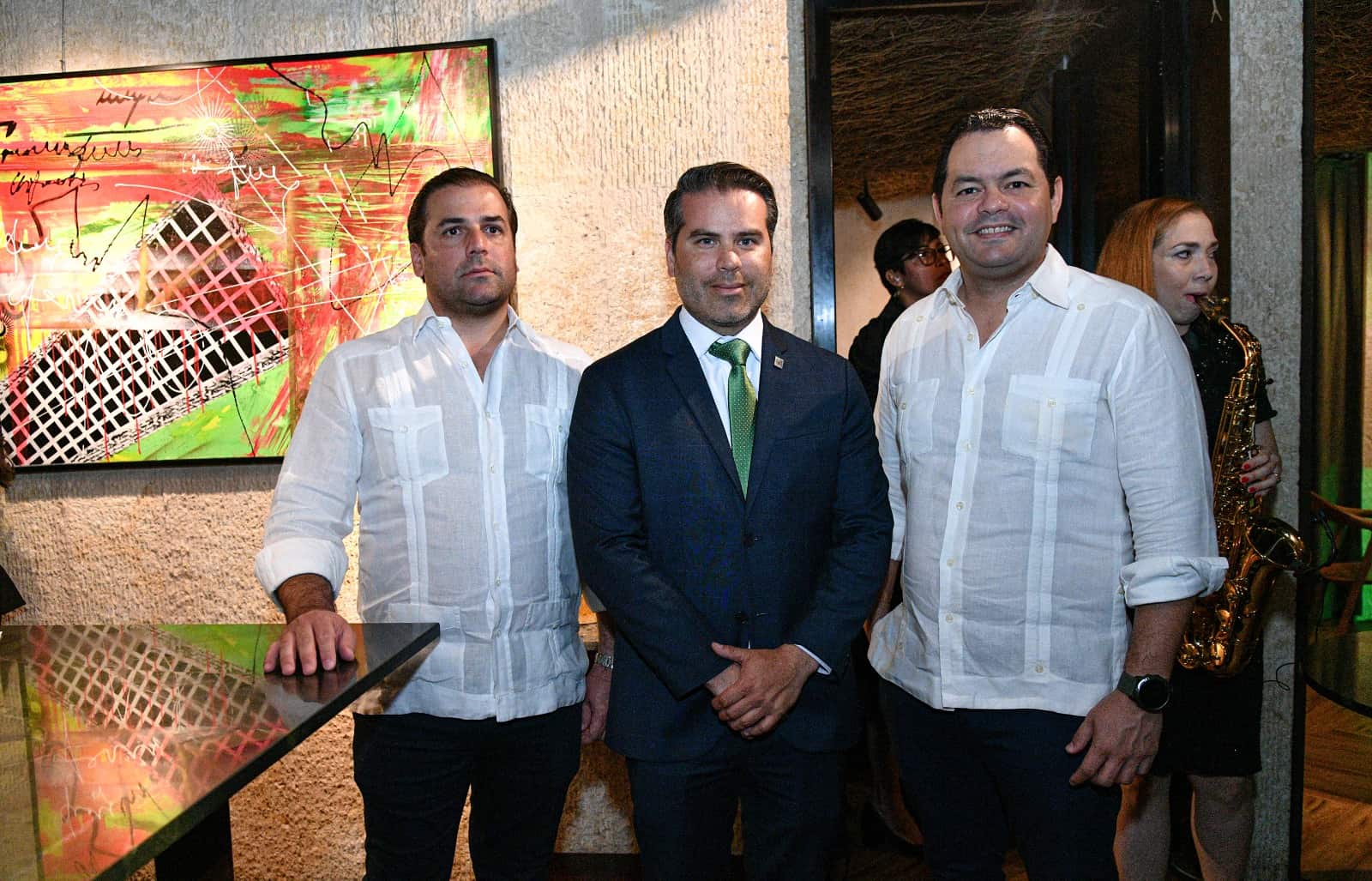 Jose Ovalles, Franklin Escalona y Darío Rodríguez.