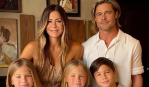 Así se verían los hijos de parejas de Hollywood que rompieron, según la inteligencia artificial