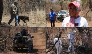 Madres de desaparecidos anuncian hallazgo de bolsas con restos humanos en México