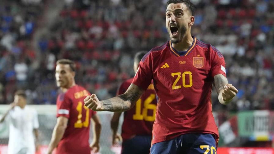 Joselu y Rodri meten a España en la final de la Liga de Naciones al vencer 2-1 a Italia