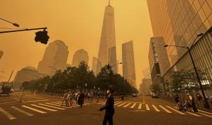 El humo de los incendios de Canadá podría volver este jueves a NY