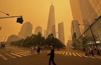 El humo de los incendios de Canadá podría volver este jueves a NY