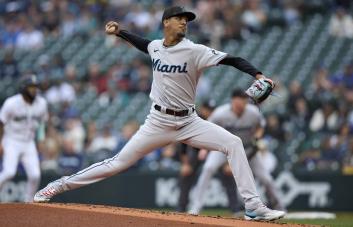 Jesús Sánchez salva labor de su compatriota Eury Pérez en triunfo de Marlins