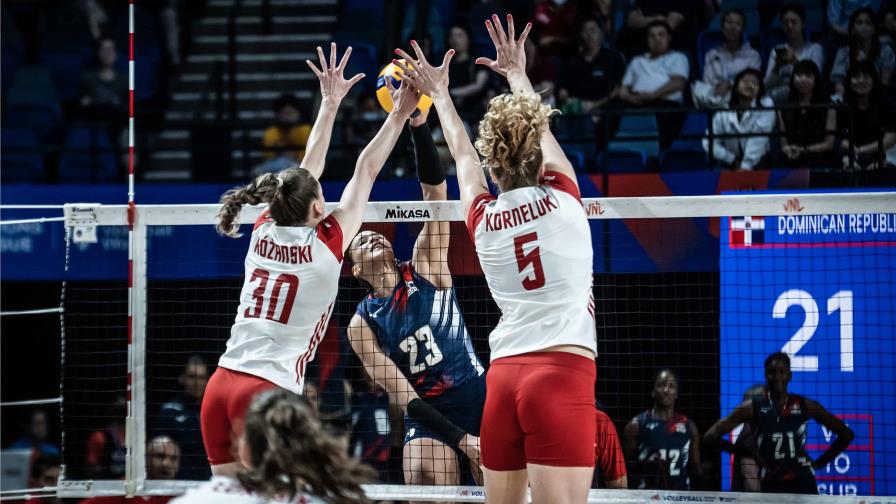Italia se impone a las Reinas del Caribe en cinco sets en la Liga de Naciones