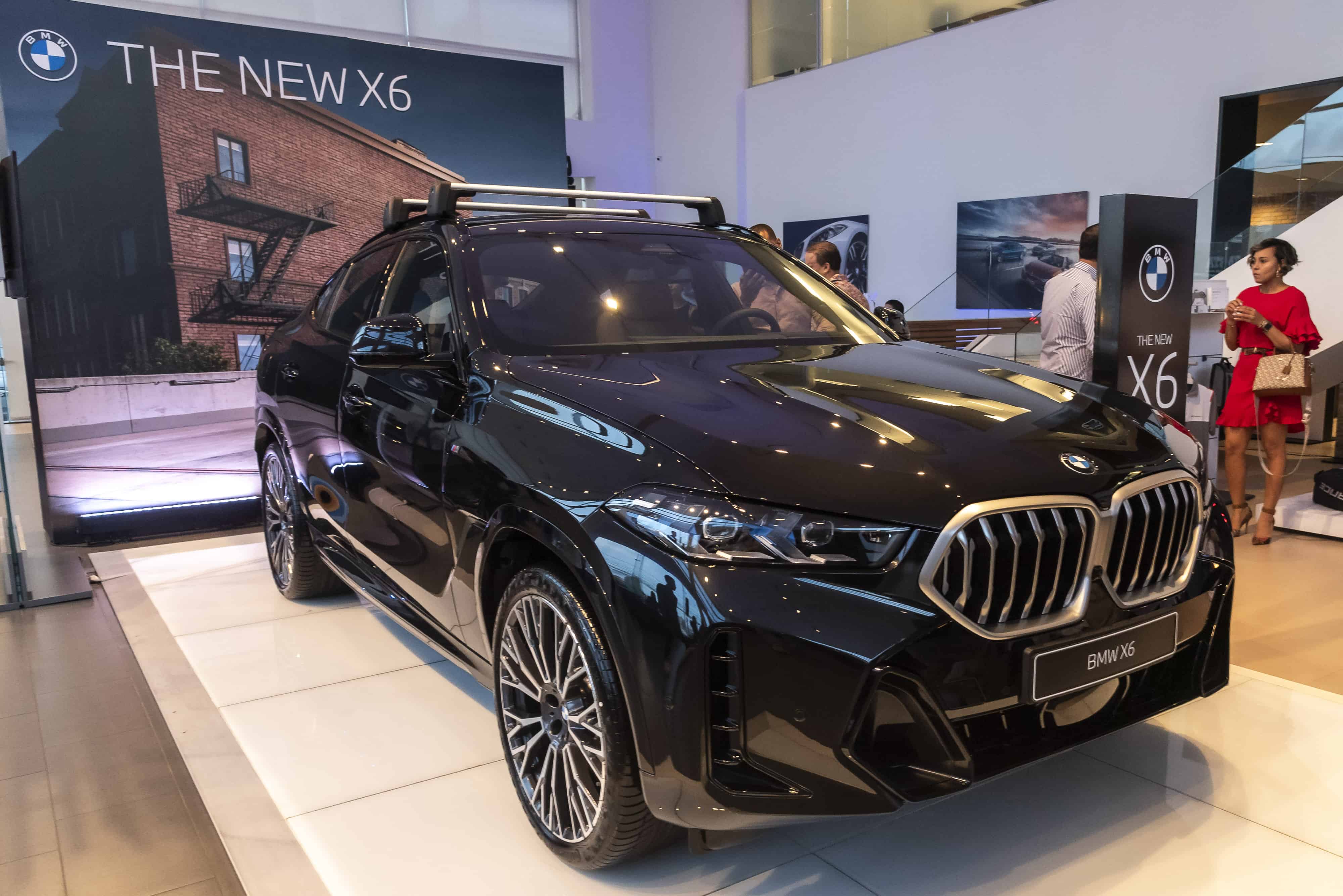 La presentación se hizo en el Showroom de la BMW, en Santo Domingo.