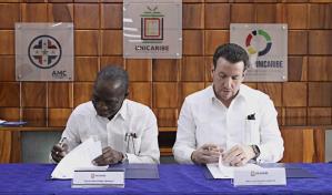 Asociación de universidades de RD firma acuerdo con academia de Guyana