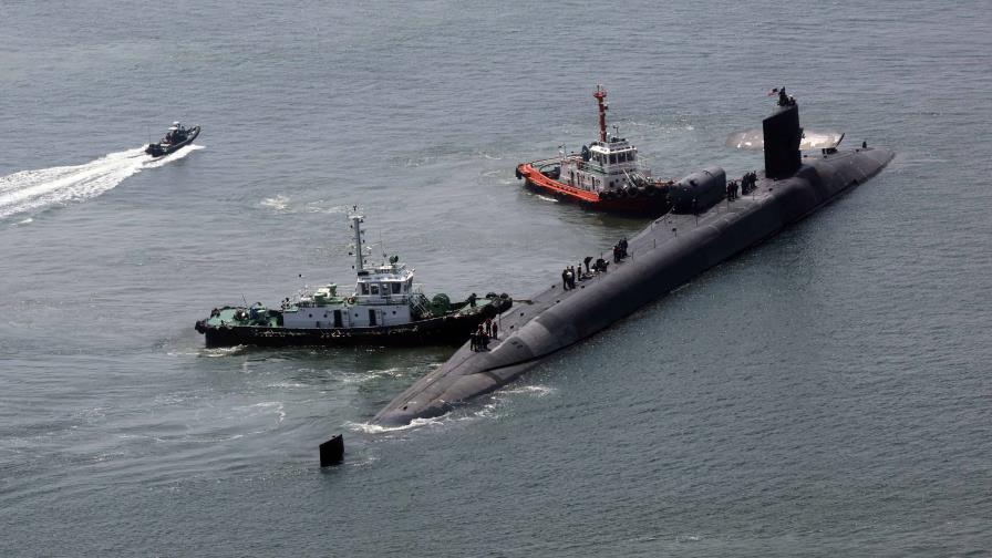 EE.UU. despliega submarino nuclear en Corea del Sur tras prueba del Norte