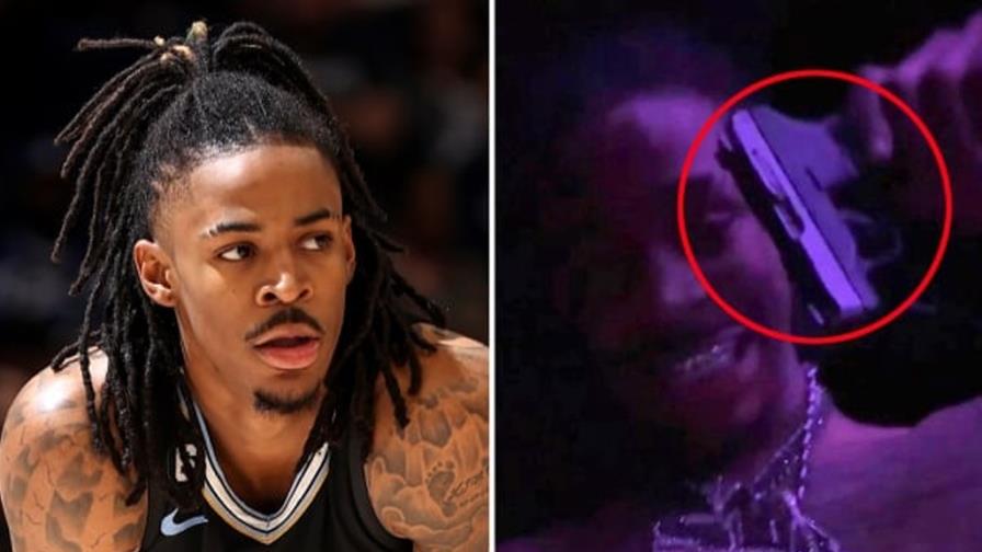 La NBA castiga a Morant con una suspensión de 25 partidos por jugar con armas en un vídeo