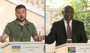 Zelenski rechaza mediación africana entre Ucrania y Rusia