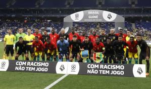 Vinicius y Brasil se visten de negro en mensaje contra el racismo