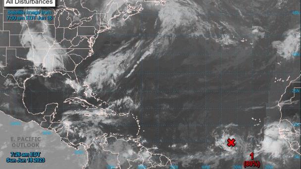 Onda tropical tiene 80 % de posibilidades de convertirse en depresión en los próximos días