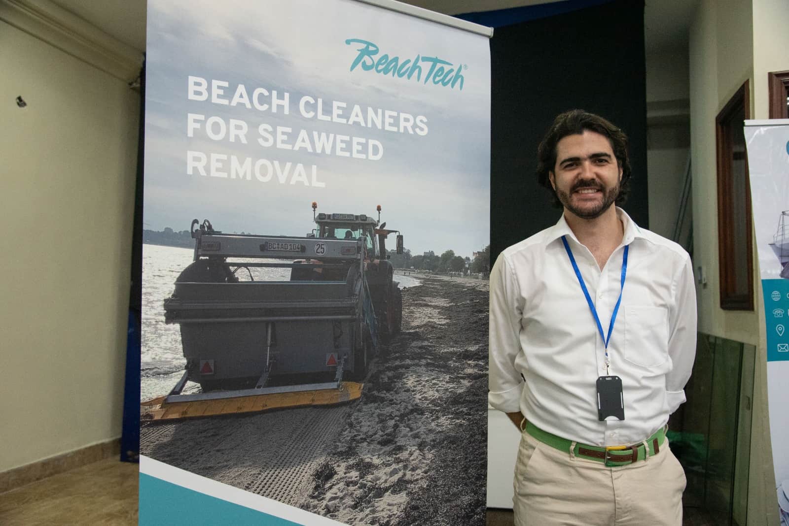 Roberto Ibarra, representó en la conferencia a Beach Tech.