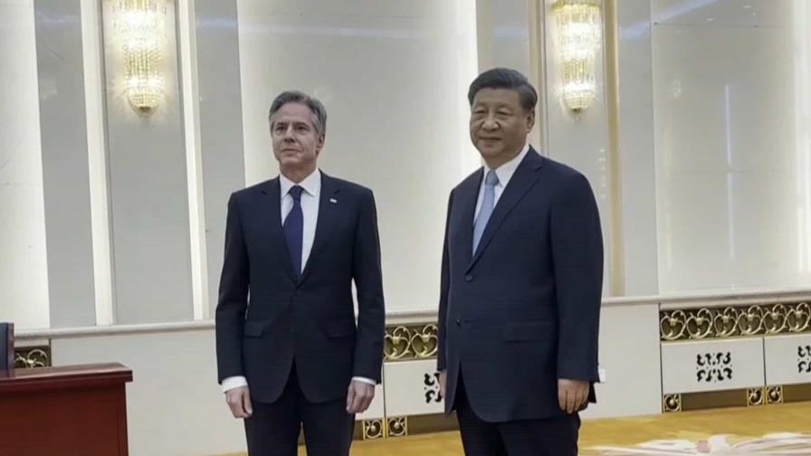 Presidente de China se congratula por los avances con EEUU durante visita de Blinken