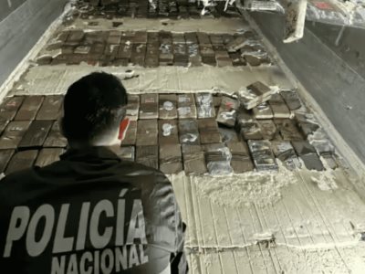 Ecuador incuata más de una tonelada de cocaína en operativos