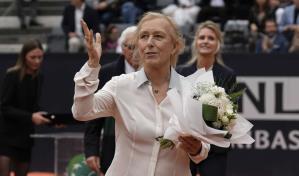 Martina Navratilova dice estar libre de cáncer, después de hacerse estudios