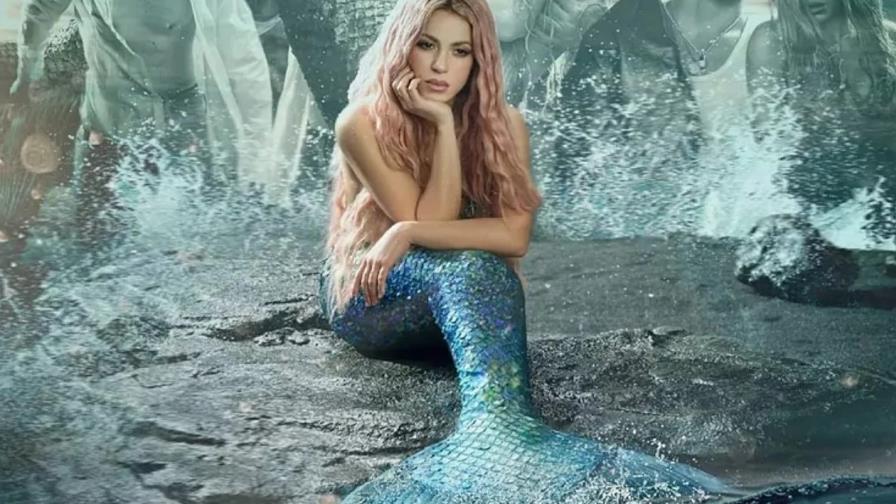 Vestida de sirena y con otra indirecta, Shakira revela adelanto de Copa Vacía con Manuel Turizo