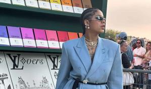 Tokischa, la dominicana presente en show de colección de Pharell y Louis Vuitton