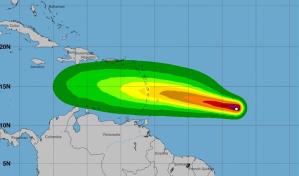 Bret se fortalece en su trayecto a las Antillas Menores