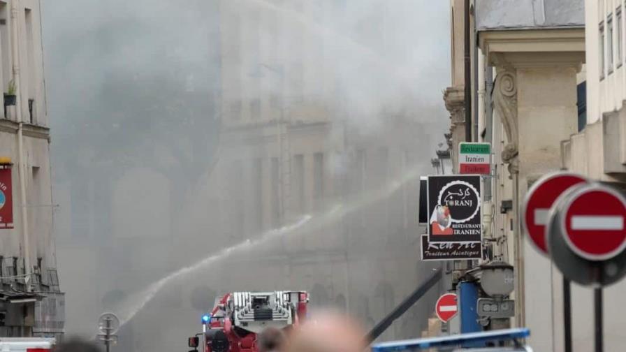 Aumentan a 37 los heridos por explosión de gas en el centro de París