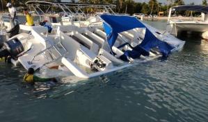 Identifican fallecido tras choque de embarcaciones en Bayahíbe 