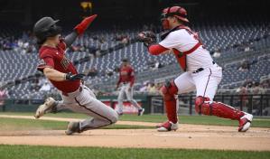 Ketel Marte la saca y remolca con tres carreras a los Diamondbacks