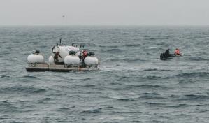Encuentran dos piezas del submarino entre los escombros cercanos al Titanic