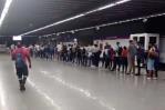 Usuarios reportan retrasos en el Metro Usuarios reportan retrasos en el Metro