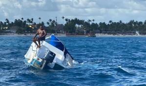 Unas 15 personas resultaron afectadas por el choque de embarcaciones en Bayahíbe