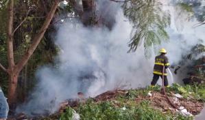 Se registra incendio forestal en Los Jardines del Norte