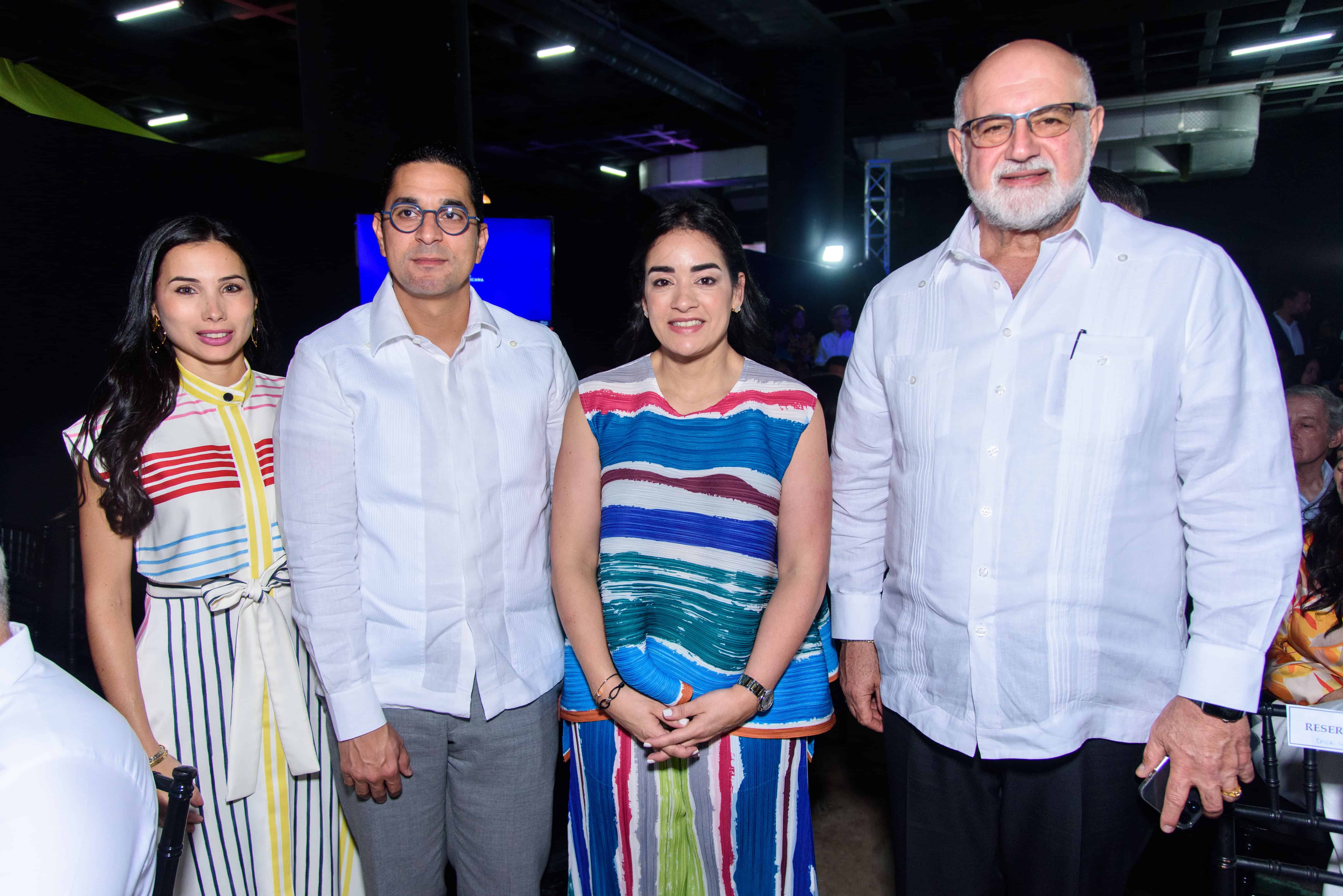 Alejandra Díaz, Jorge Subero, Cesarina Beauchamp y Omar Chahin. <br>