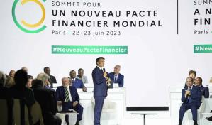 Macron presenta un consenso para financiar la lucha contra la pobreza y por el planeta