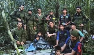 Presidente colombiano anuncia que habrá un documental sobre rescate de niños en la selva