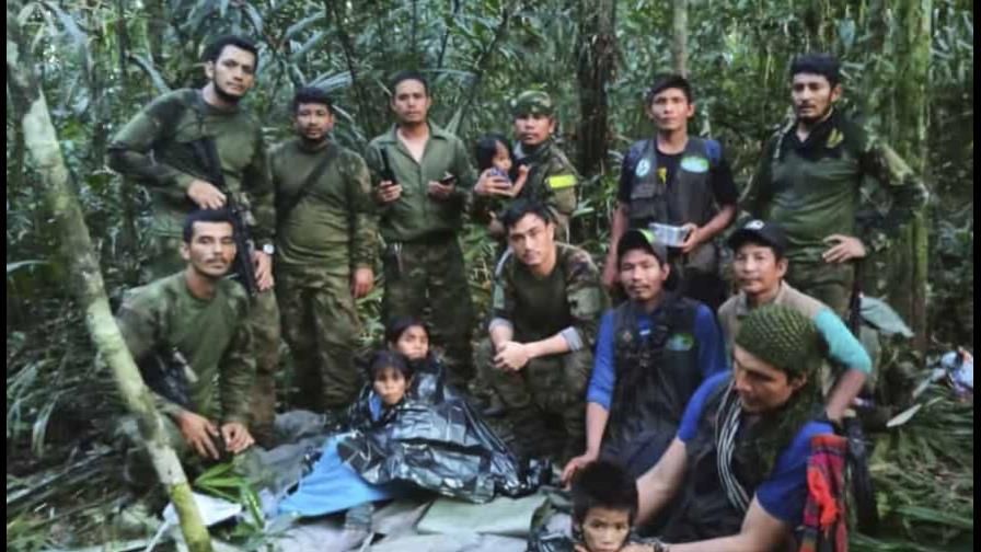 Presidente colombiano anuncia que habrá un documental sobre rescate de niños en la selva