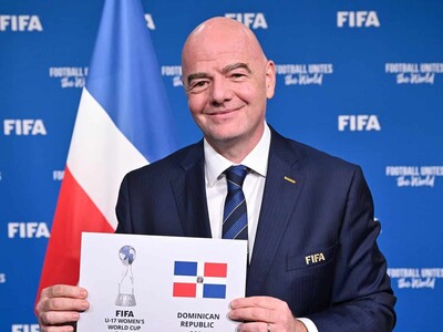 Gianni Infantino felicita al Salcedo FC por su histórico campeonato