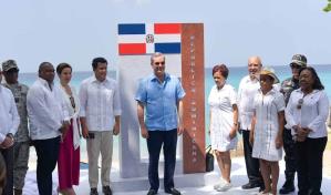 Presidente Abinader deja iniciada la reconstrucción parque nacional submarino La Caleta