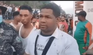 Chofer de autobús accidentado en la autopista Duarte está detenido en la fiscalía de La Vega