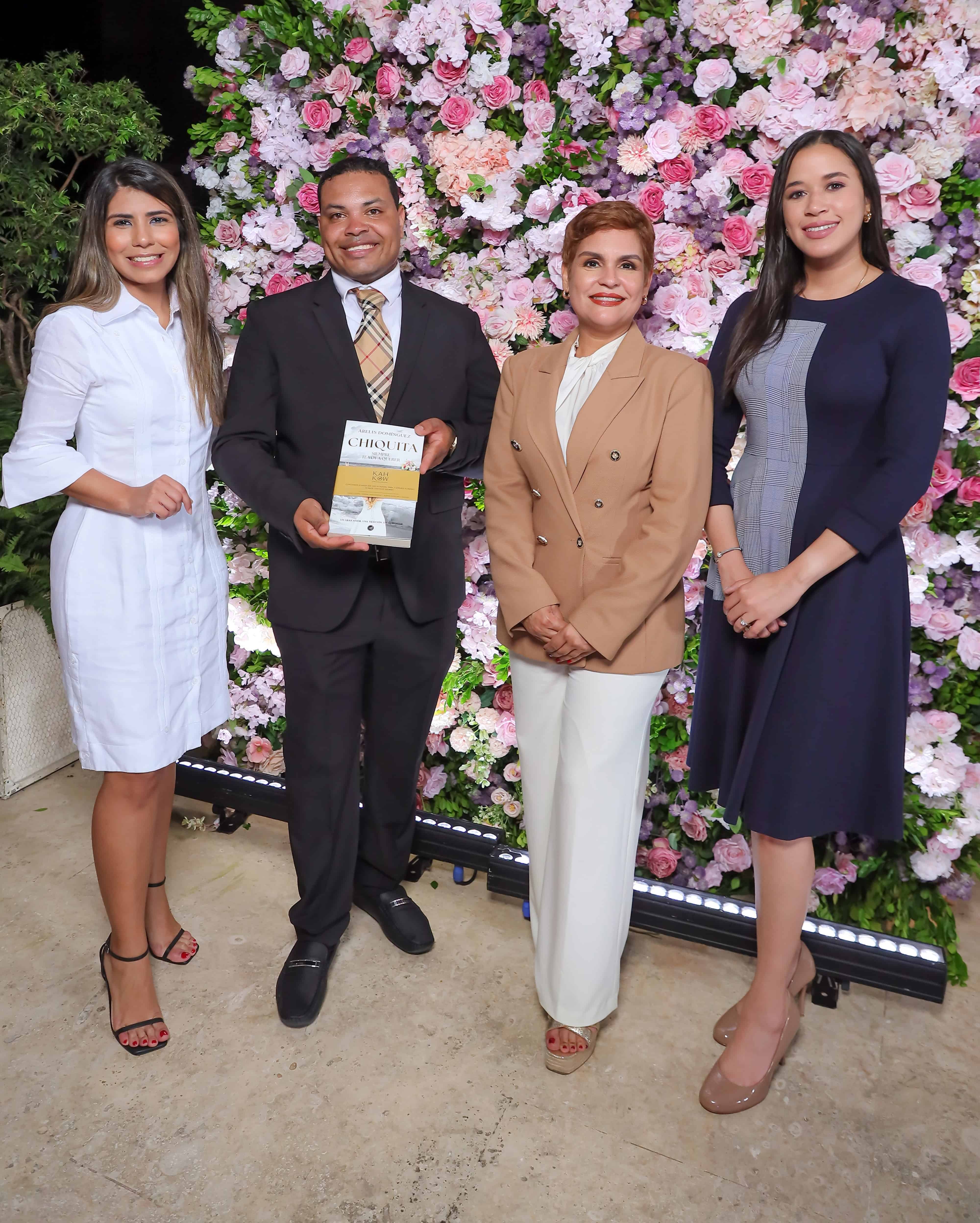 Julia Muñoz Alegre, Luis Manuel Cruz, Marleny Hernández y Raysa Bonilla.