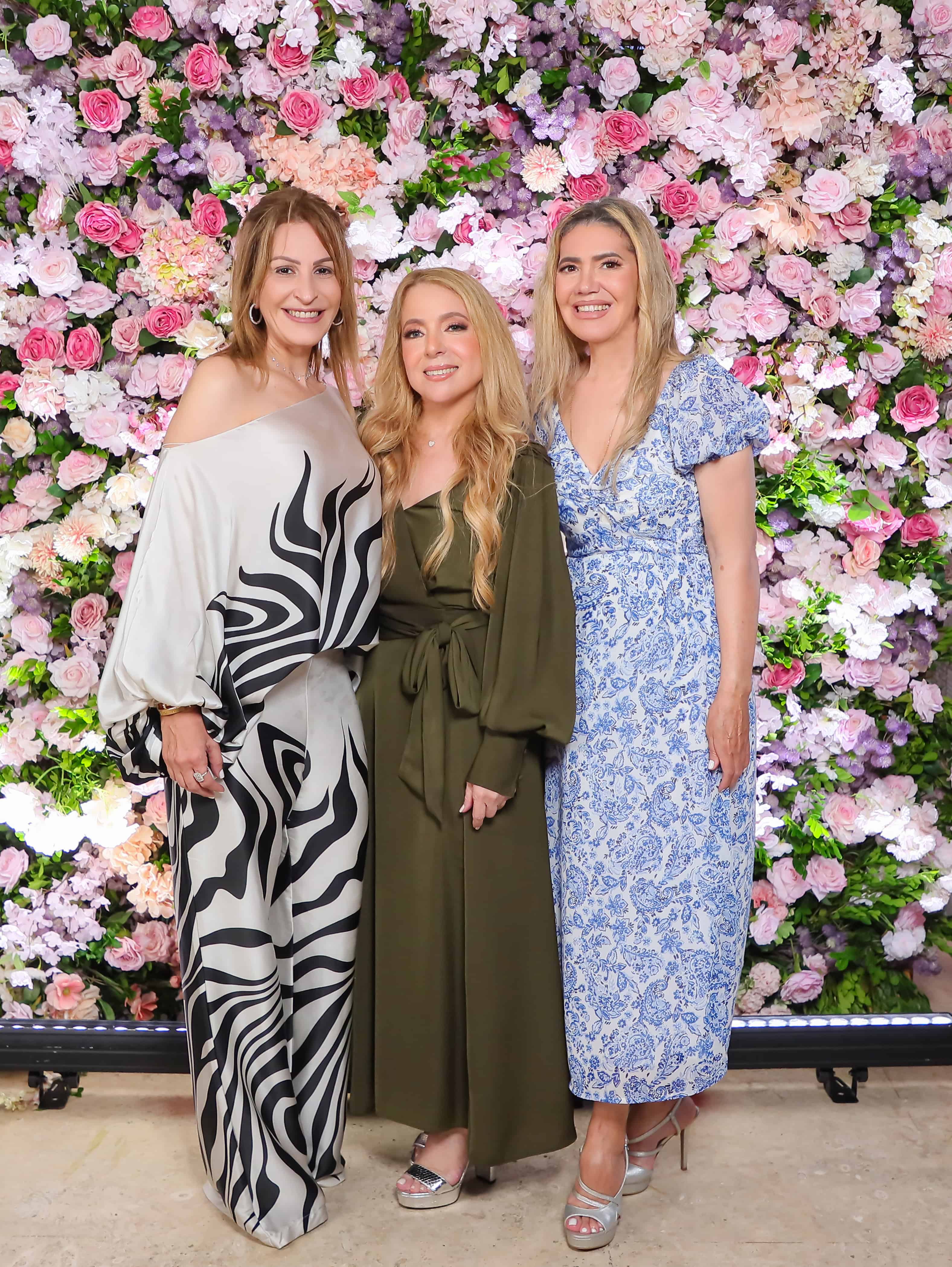 Katherine González de Heinsen, Arelis Domínguez y Jacqueline Santos.
