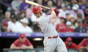 Mile Trout lidera masacre de los Angelinos 25-1 sobre los Rockies