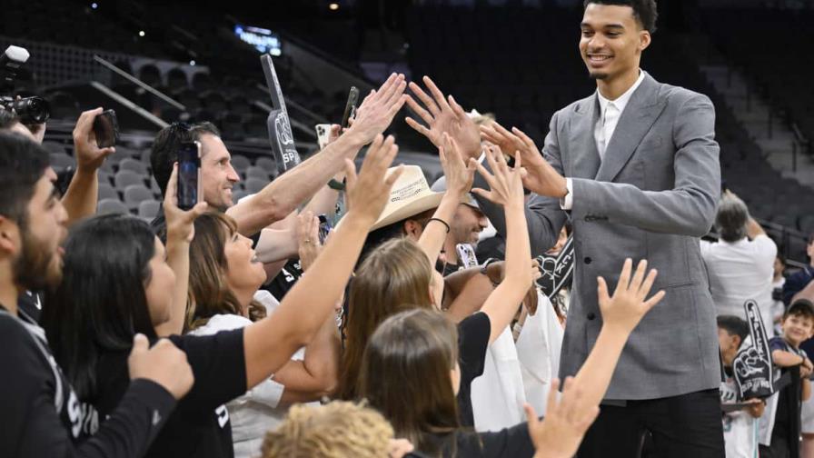 San Antonio recibe a Wembanyama y el francés acepta el reto