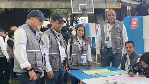 Delegación de la JCE participa como observador en elecciones de Guatemala