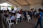 Carpa de Salud Pública repleta de pacientes en búsqueda de un diagnóstico para Covid Carpa de Salud Pública repleta de pacientes en búsqueda de un diagnóstico para Covid