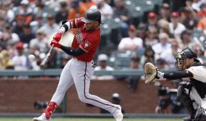 Ketel Marte jonronea y Diamondbacks superan a Gigantes