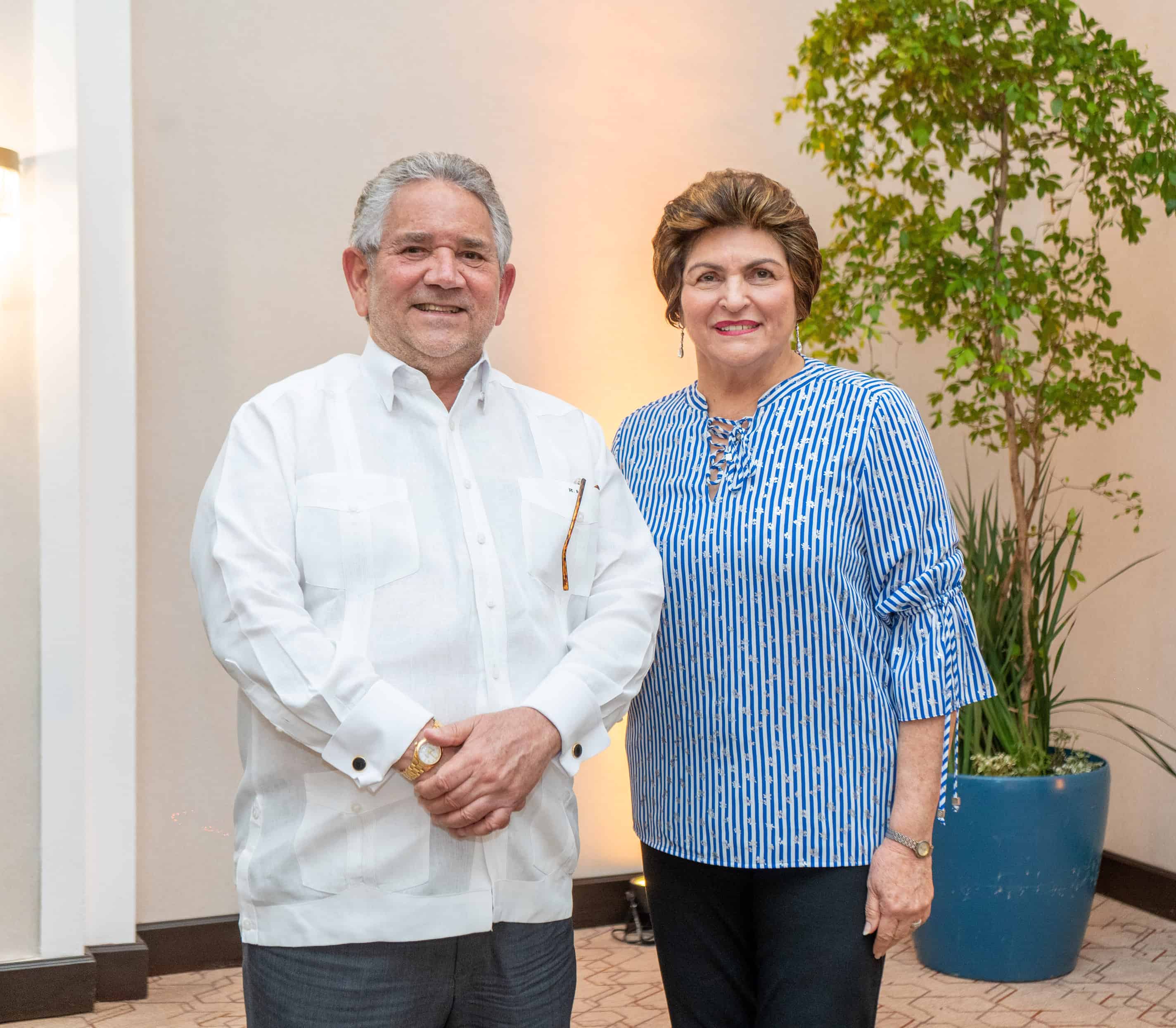 Roberto Henríquez y Angelita Elmúdesi.