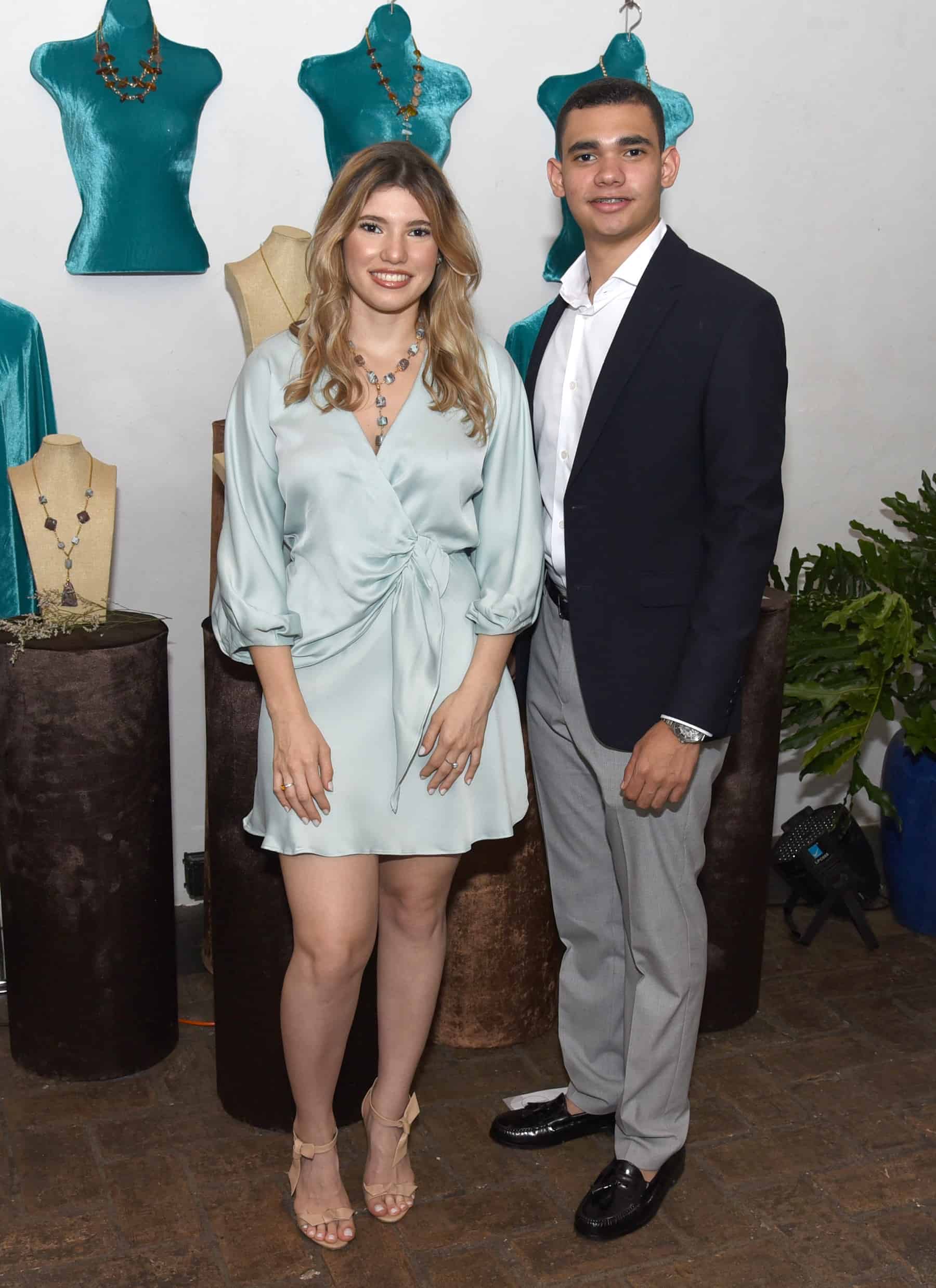 Gimarie Grullon y Cesar Valoy.