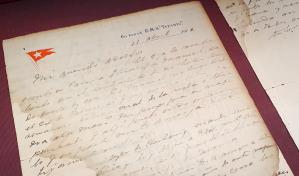 Subastan en Montevideo una carta enviada desde el Titanic por un pasajero uruguayo