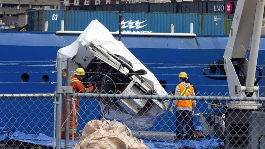 VIDEO| Primeras imágenes de los restos del submarino que implosionó en el océano