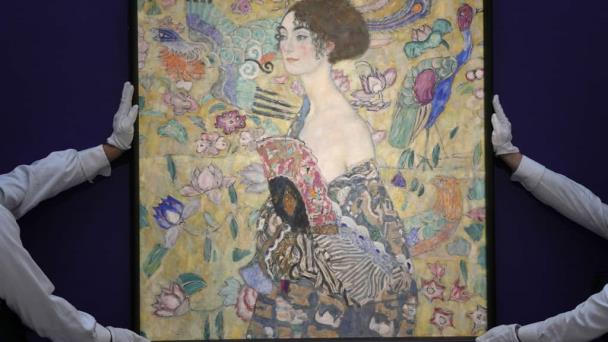 Pintura de Gustav Klimt fija récord europeo con 108 millones de dólares en subasta